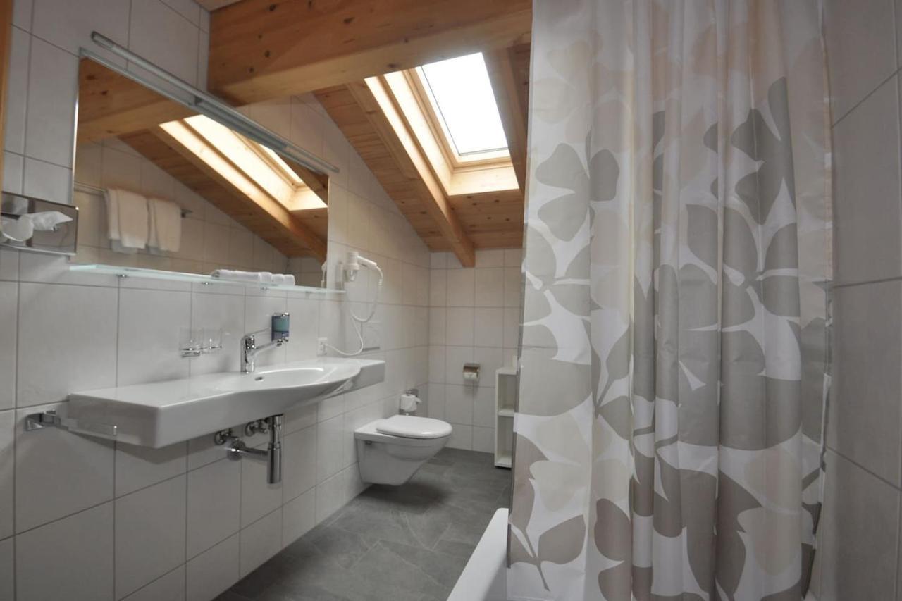 Ferienwohnungen Hotel Alpina Adelboden Bagian luar foto